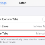 Close Tabs, Save Battery