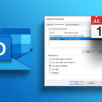 Manage Sharing Permissions on Outlook Calendar