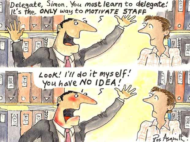 Educate, demonstrate, and delegate